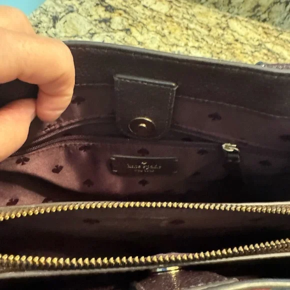 Kate Spade floral pebble leather purse - Picture 5 of 8